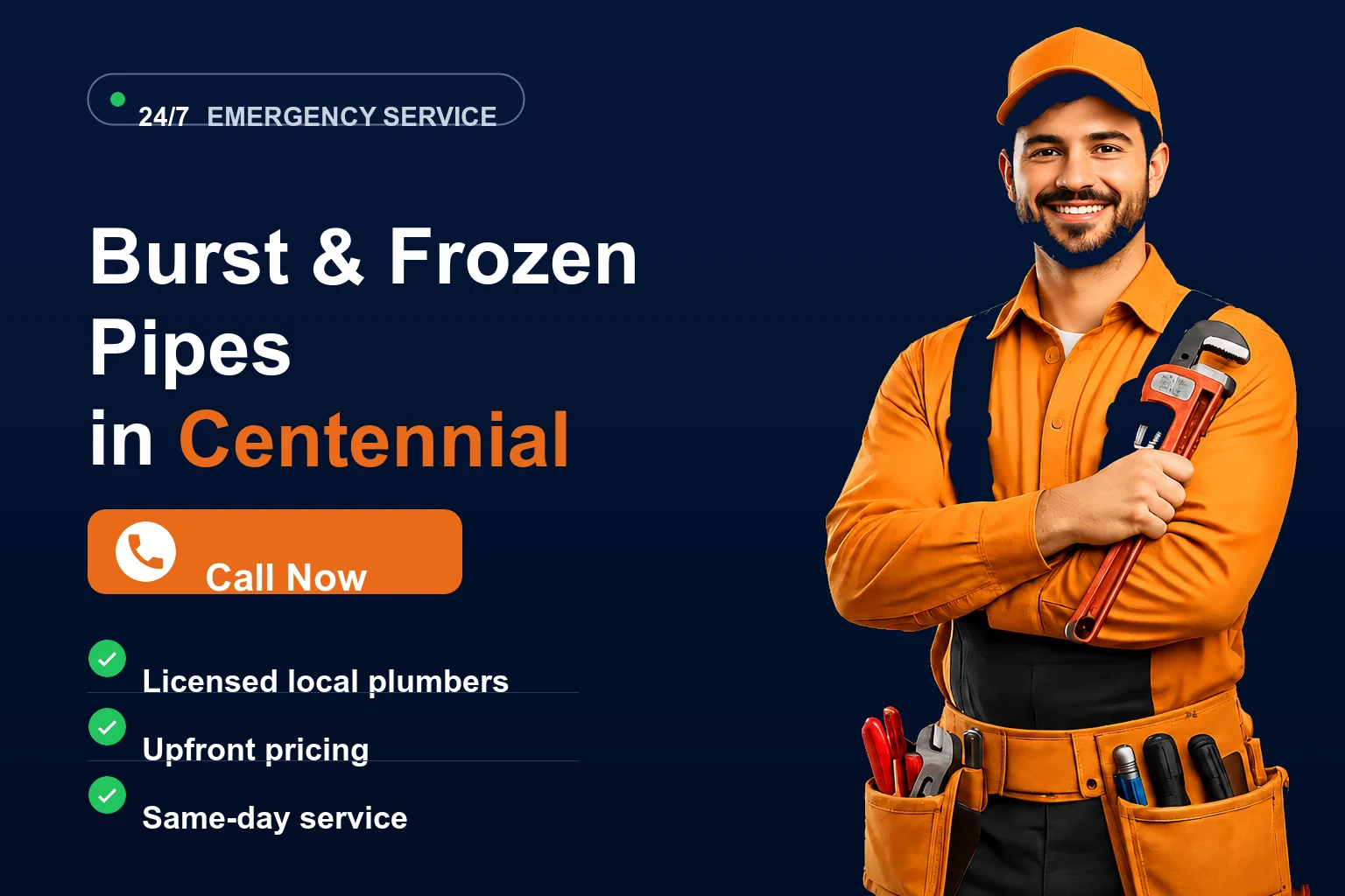 Burst & Frozen Pipes in Centennial