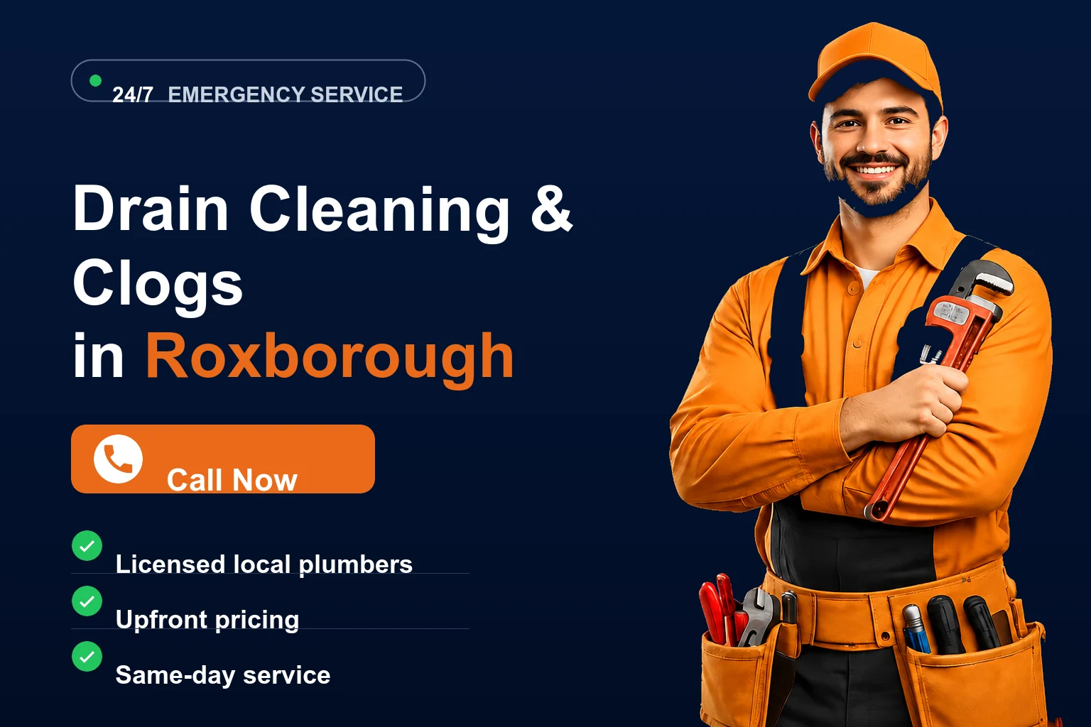 Drain Cleaning & Clogs in Roxborough