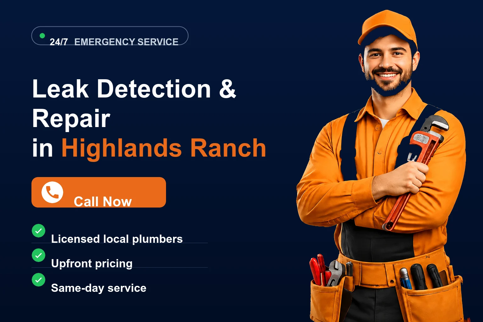 Leak Detection & Repair in Highlands Ranch