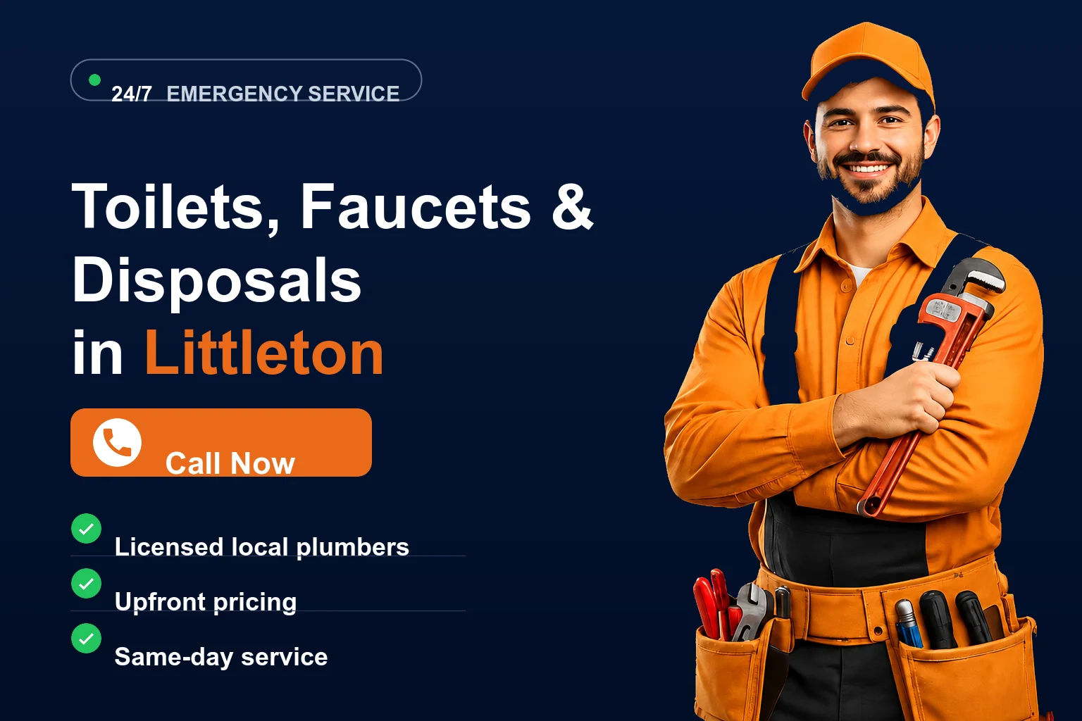 Toilets, Faucets & Disposals in Littleton