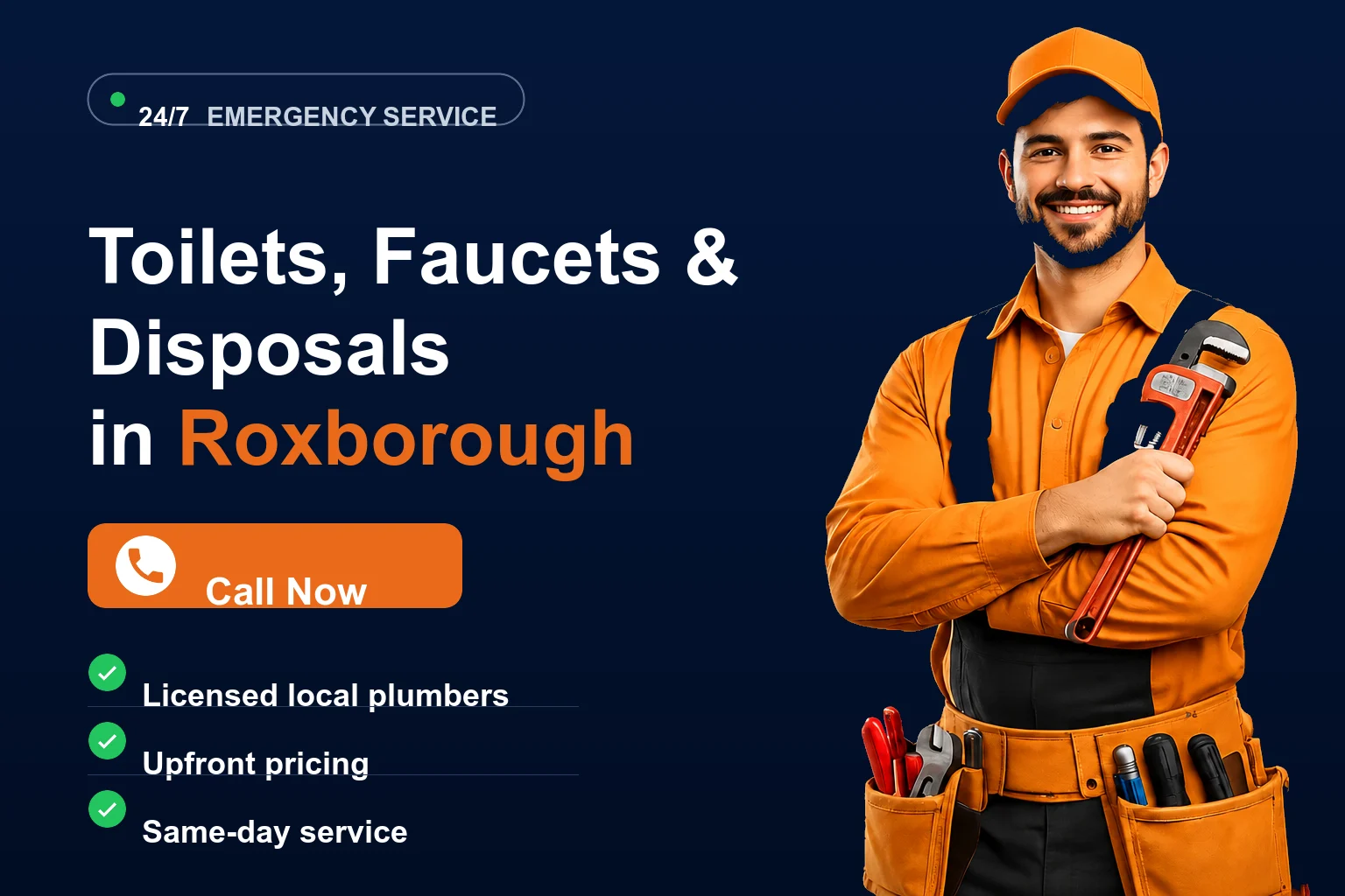 Toilets, Faucets & Disposals in Roxborough