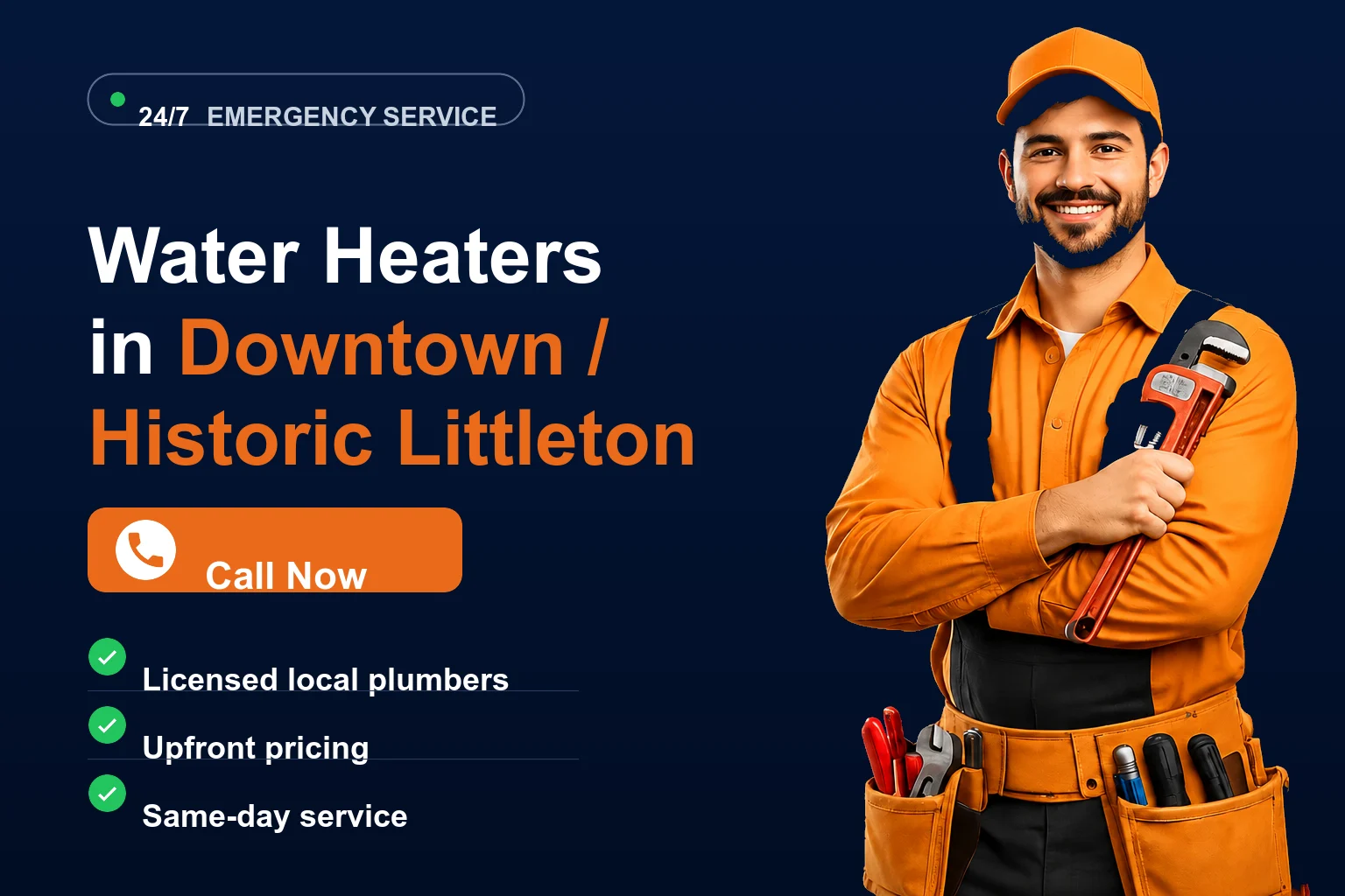 Water Heaters in Downtown / Historic Littleton